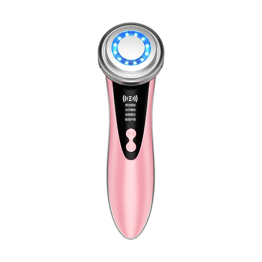 Microcurrent Face Lifting & Eye De-puffing Massager Pink